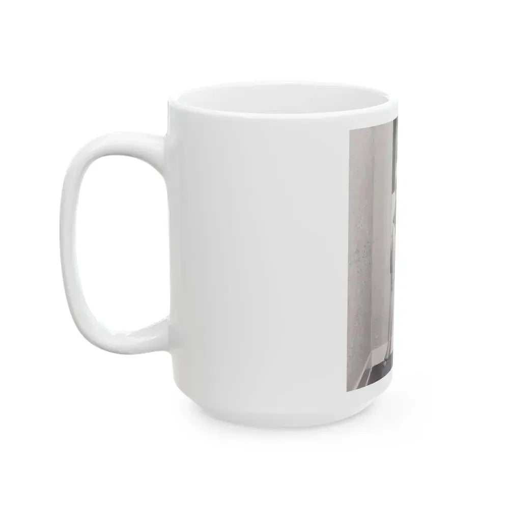 Barbara Nichols #535 (Vintage Female Icon) White Coffee Mug - Go Mug Yourself