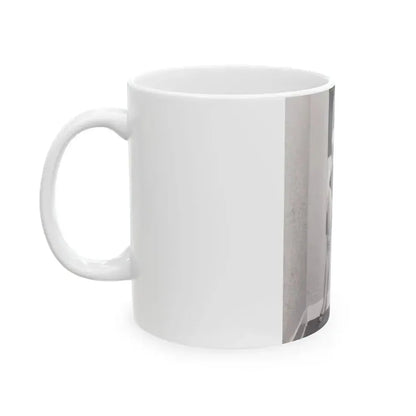 Barbara Nichols #535 (Vintage Female Icon) White Coffee Mug - Go Mug Yourself