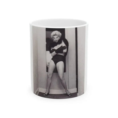 Barbara Nichols #537 (Vintage Female Icon) White Coffee Mug 11oz - Go Mug Yourself