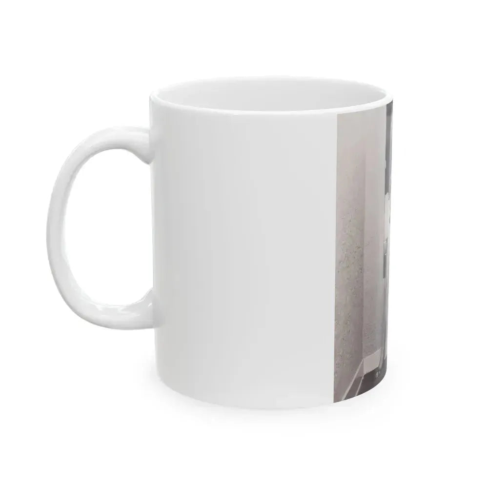 Barbara Nichols #537 (Vintage Female Icon) White Coffee Mug - Go Mug Yourself