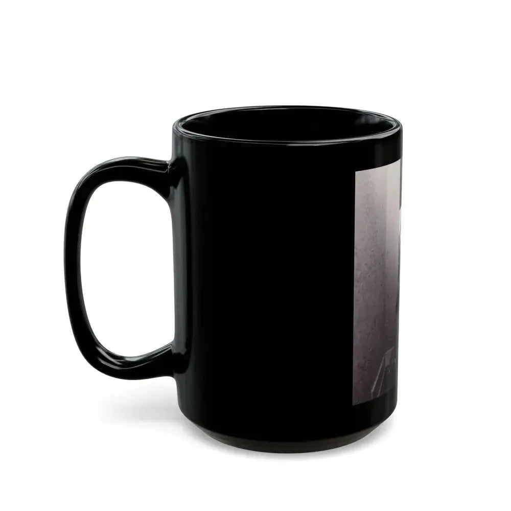Barbara Nichols #540 (Vintage Female Icon) Black Coffee Mug - Go Mug Yourself