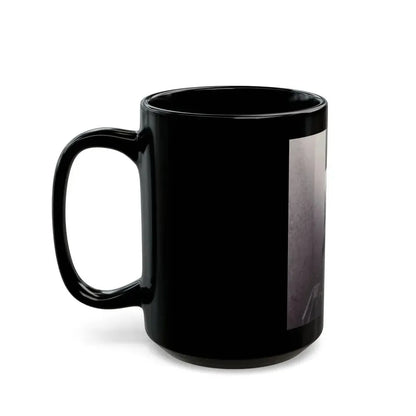 Barbara Nichols #540 (Vintage Female Icon) Black Coffee Mug - Go Mug Yourself