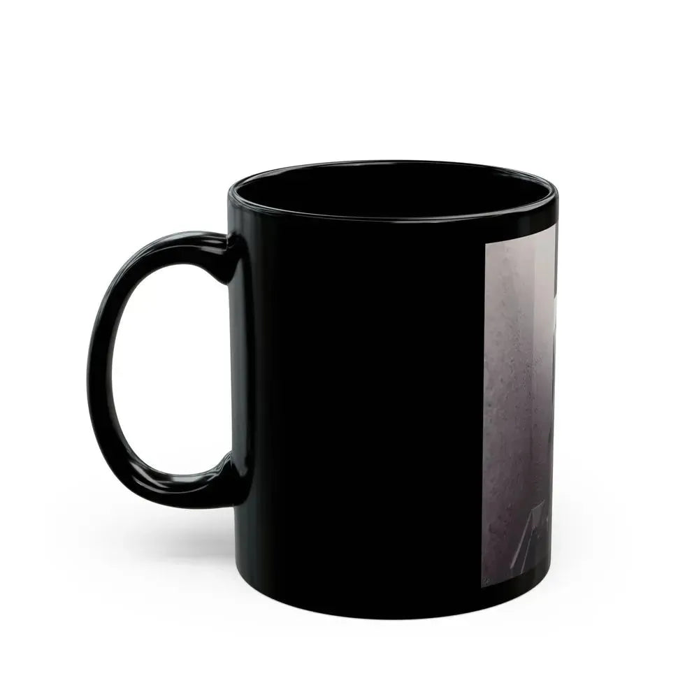 Barbara Nichols #540 (Vintage Female Icon) Black Coffee Mug - Go Mug Yourself