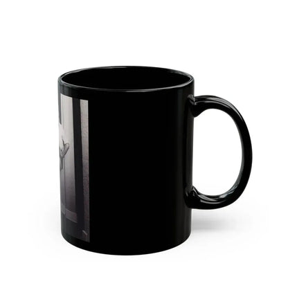 Barbara Nichols #540 (Vintage Female Icon) Black Coffee Mug - Go Mug Yourself