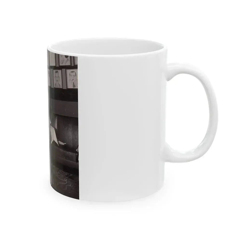 Barbara Nichols #541 (Vintage Female Icon) White Coffee Mug - Go Mug Yourself