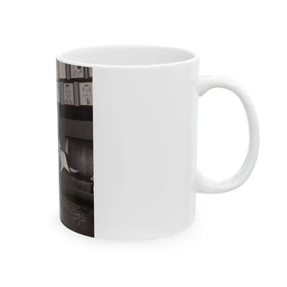 Barbara Nichols #541 (Vintage Female Icon) White Coffee Mug - Go Mug Yourself