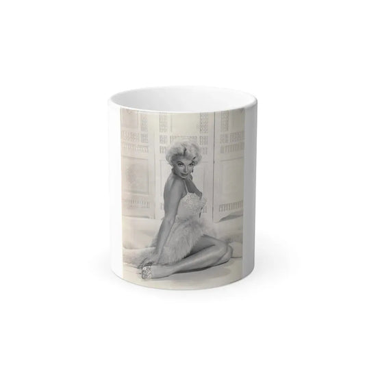 Barbara Nichols #542 (Vintage Female Icon) Color Changing Coffee Mug 11oz - Go Mug Yourself