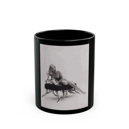 Barbara Nichols #543 (Vintage Female Icon) Black Coffee Mug 11oz - Go Mug Yourself