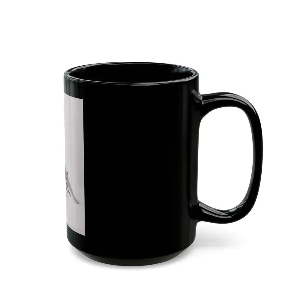 Barbara Nichols #543 (Vintage Female Icon) Black Coffee Mug - Go Mug Yourself