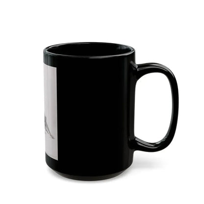 Barbara Nichols #543 (Vintage Female Icon) Black Coffee Mug - Go Mug Yourself