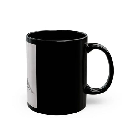 Barbara Nichols #543 (Vintage Female Icon) Black Coffee Mug - Go Mug Yourself