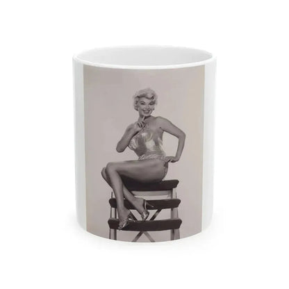 Barbara Nichols #547 (Vintage Female Icon) White Coffee Mug 11oz - Go Mug Yourself