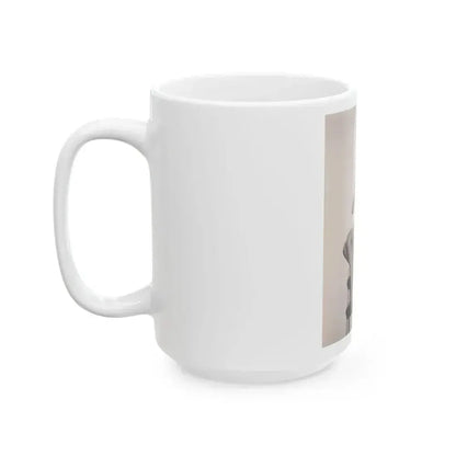 Barbara Nichols #547 (Vintage Female Icon) White Coffee Mug - Go Mug Yourself