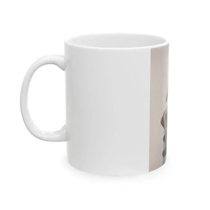 Barbara Nichols #547 (Vintage Female Icon) White Coffee Mug - Go Mug Yourself