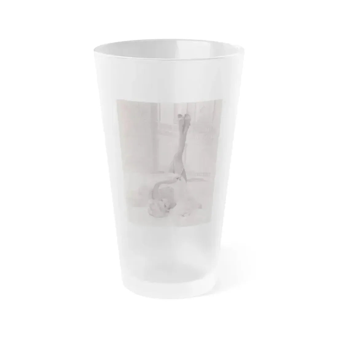 Barbara Nichols #548 (Vintage Female Icon) Frosted Pint Glass 16oz 16oz Frosted - Go Mug Yourself