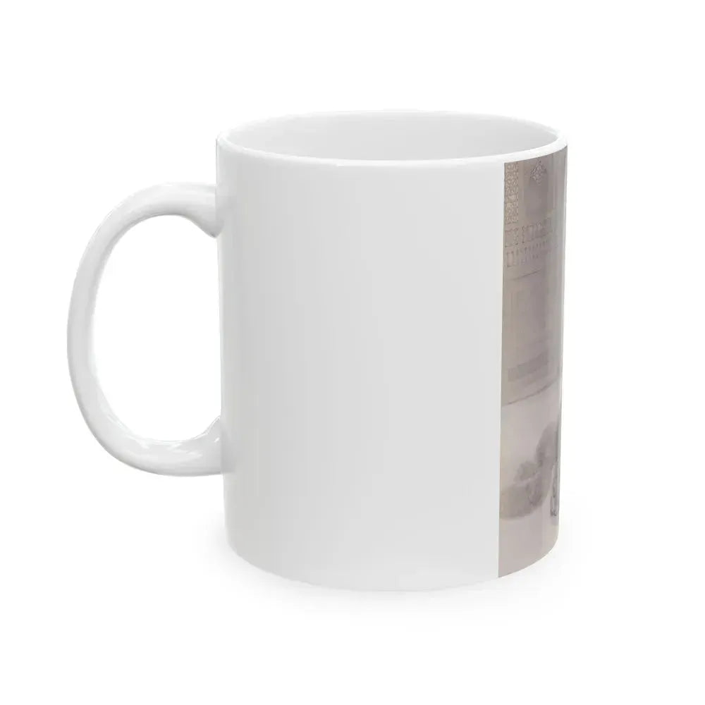 Barbara Nichols #548 (Vintage Female Icon) White Coffee Mug - Go Mug Yourself