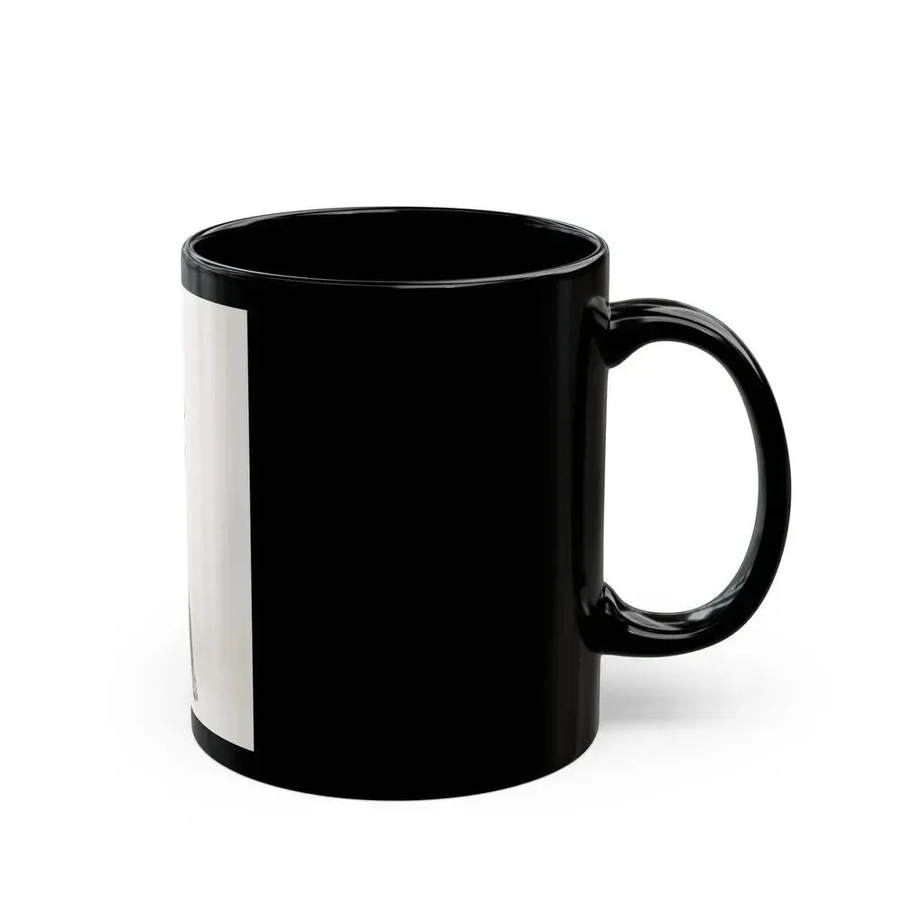Barbara Nichols #549 (Vintage Female Icon) Black Coffee Mug - Go Mug Yourself