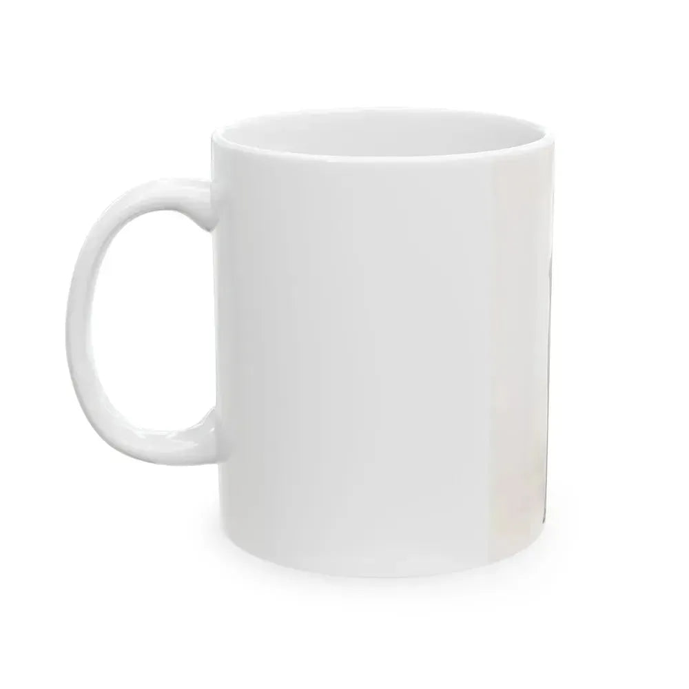 Barbara Nichols #549 (Vintage Female Icon) White Coffee Mug - Go Mug Yourself