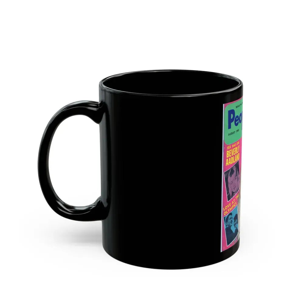 Barbara Nichols #57 - Mag. Cover (Vintage Female Icon) Black Coffee Mug - Go Mug Yourself