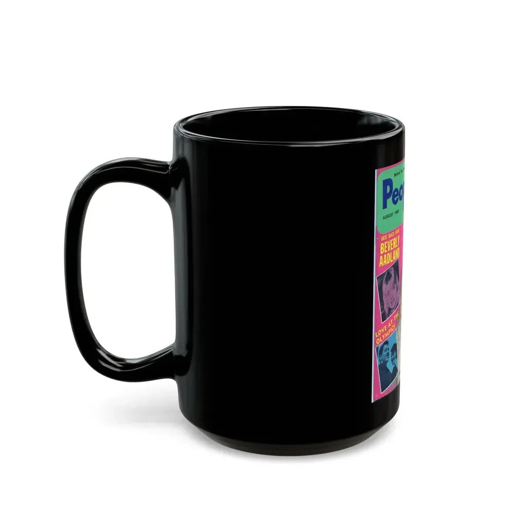 Barbara Nichols #57 - Mag. Cover (Vintage Female Icon) Black Coffee Mug - Go Mug Yourself