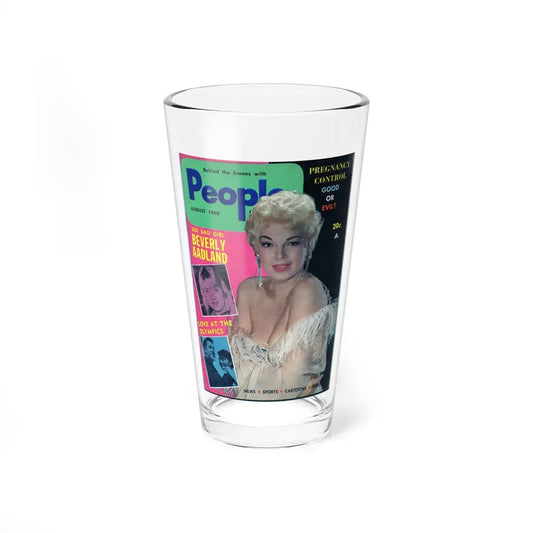 Barbara Nichols #57 - Mag. Cover (Vintage Female Icon) Pint Glass 16oz 16oz - Go Mug Yourself