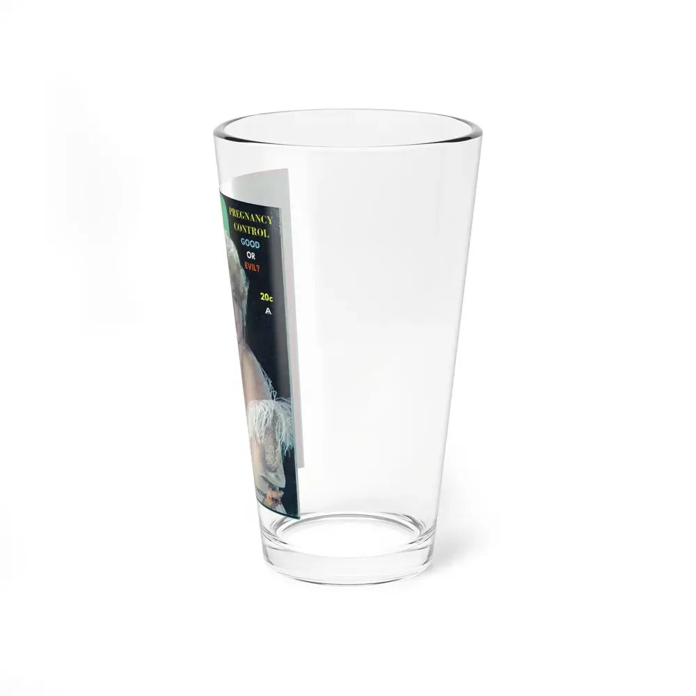 Barbara Nichols #57 - Mag. Cover (Vintage Female Icon) Pint Glass 16oz - Go Mug Yourself