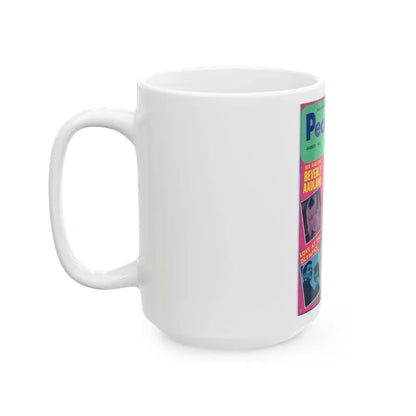 Barbara Nichols #57 - Mag. Cover (Vintage Female Icon) White Coffee Mug - Go Mug Yourself