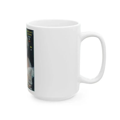 Barbara Nichols #57 - Mag. Cover (Vintage Female Icon) White Coffee Mug - Go Mug Yourself