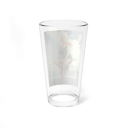 Barbara Nichols #571 (Vintage Female Icon) Pint Glass 16oz-Go Mug Yourself