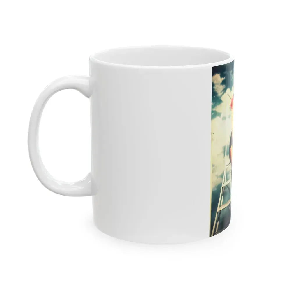 Barbara Nichols #571 (Vintage Female Icon) White Coffee Mug - Go Mug Yourself