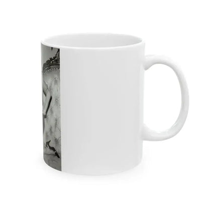 Barbara Nichols #572 (Vintage Female Icon) White Coffee Mug - Go Mug Yourself