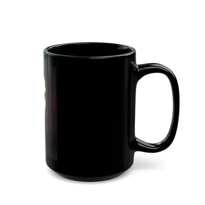 Barbara Nichols #578 (Vintage Female Icon) Black Coffee Mug - Go Mug Yourself