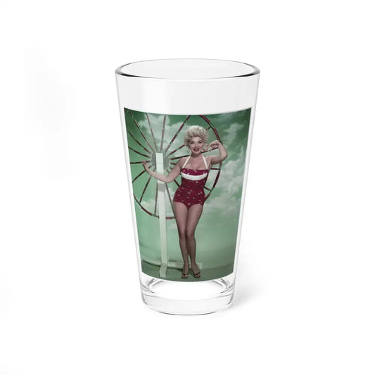 Barbara Nichols #579 - 8x10 Color Full Body Re-Strike Pin-Up Photo from 50's (Vintage Female Icon) Pint Glass 16oz 16oz - Go Mug Yourself