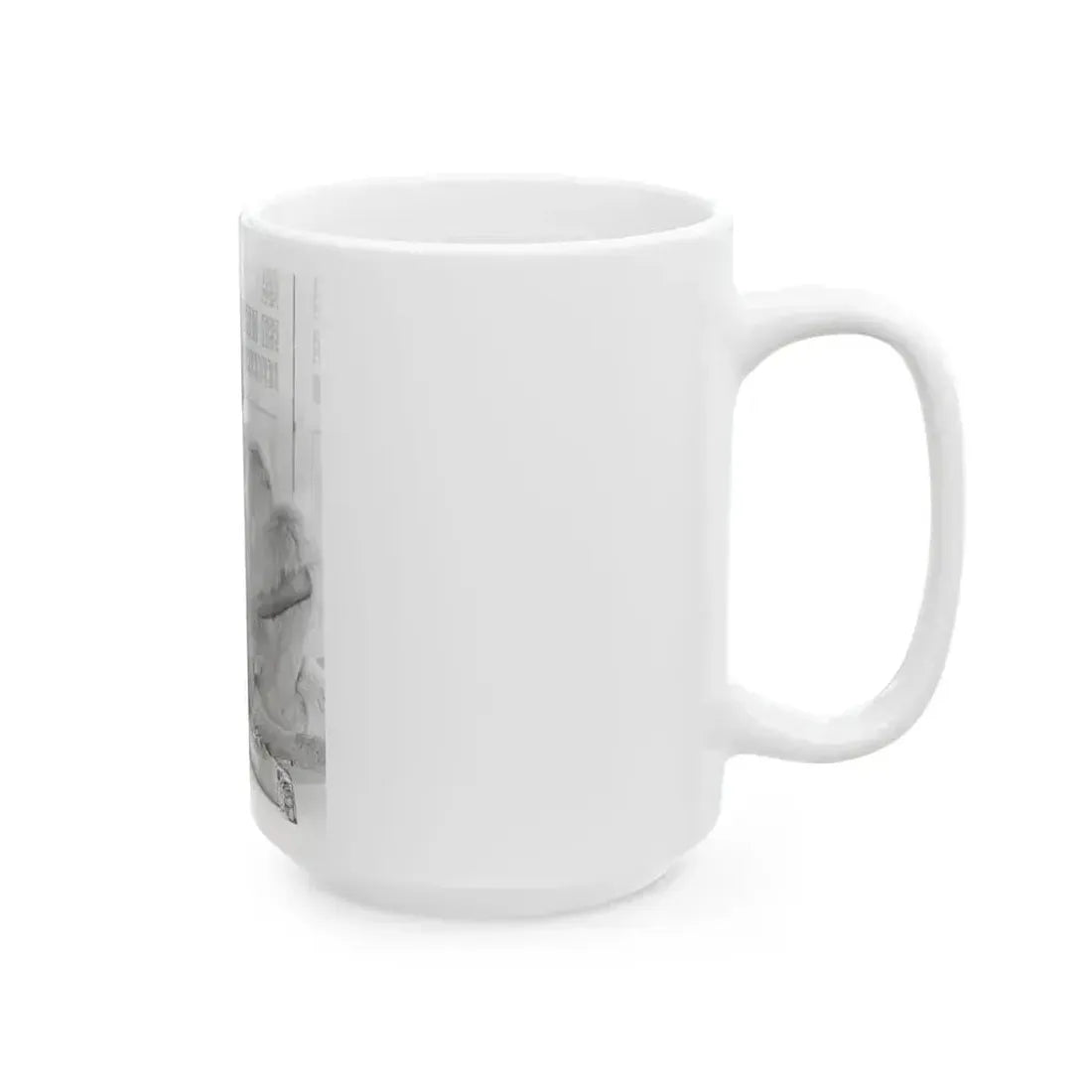 Barbara Nichols #64 (Vintage Female Icon) White Coffee Mug - Go Mug Yourself