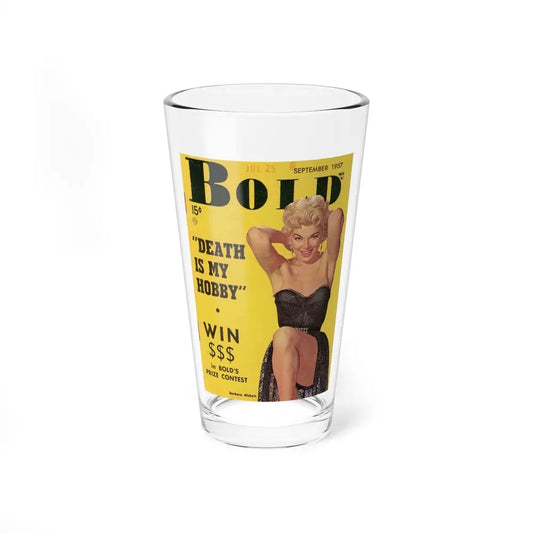 Barbara Nichols #80 - Mag. Cover (Vintage Female Icon) Pint Glass 16oz 16oz - Go Mug Yourself