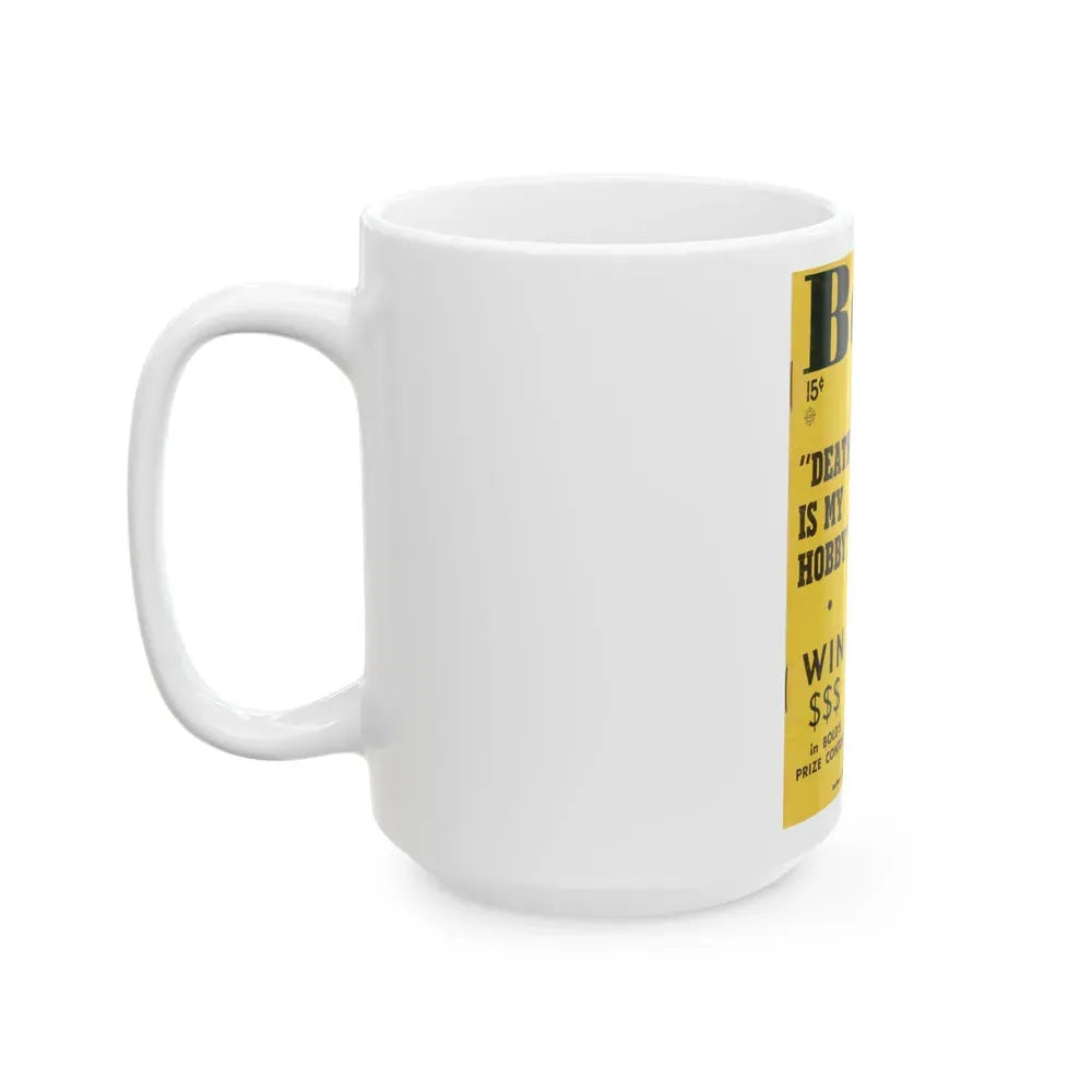 Barbara Nichols #80 - Mag. Cover (Vintage Female Icon) White Coffee Mug - Go Mug Yourself