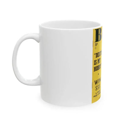 Barbara Nichols #80 - Mag. Cover (Vintage Female Icon) White Coffee Mug - Go Mug Yourself