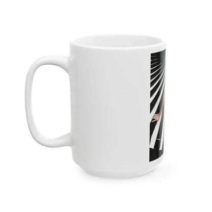 Barbara Nichols #84 (Vintage Female Icon) White Coffee Mug - Go Mug Yourself