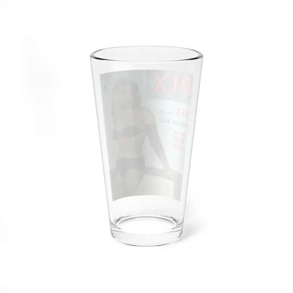 Barbara Nichols #95 - Mag. Cover (Vintage Female Icon) Pint Glass 16oz - Go Mug Yourself