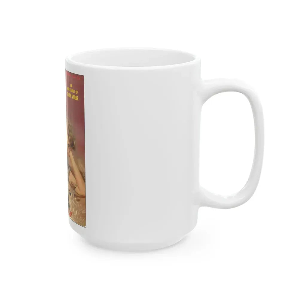 Barbara Nichols #99 - Mag. Cover (Vintage Female Icon) White Coffee Mug - Go Mug Yourself
