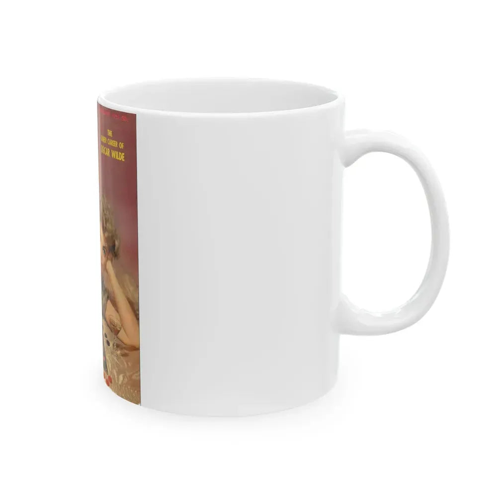 Barbara Nichols #99 - Mag. Cover (Vintage Female Icon) White Coffee Mug - Go Mug Yourself