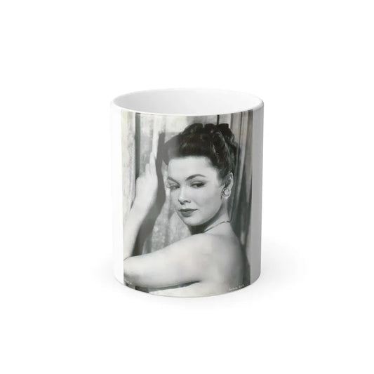 Barbara Rush #04 (Vintage Female Icon) Color Changing Coffee Mug 11oz - Go Mug Yourself