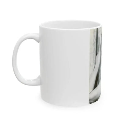 Barbara Rush #04 (Vintage Female Icon) White Coffee Mug - Go Mug Yourself