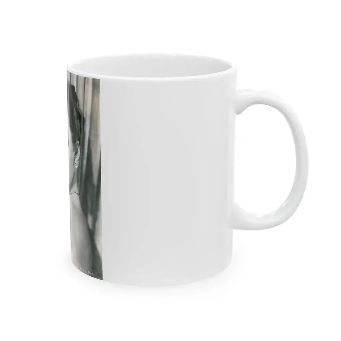 Barbara Rush #04 (Vintage Female Icon) White Coffee Mug - Go Mug Yourself