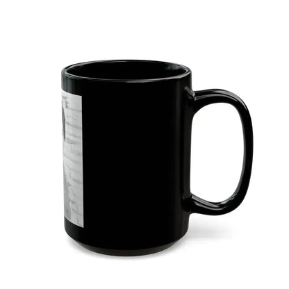 Barbara Rush #107 (Vintage Female Icon) Black Coffee Mug - Go Mug Yourself