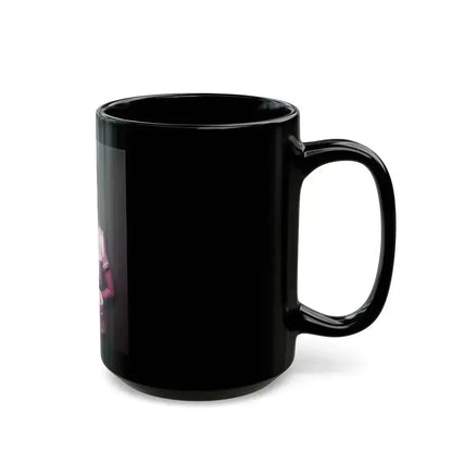 Barbara Rush #112 (Vintage Female Icon) Black Coffee Mug - Go Mug Yourself