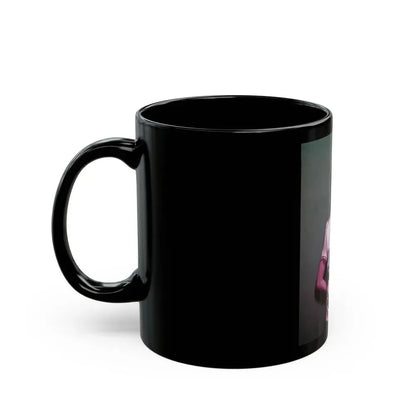 Barbara Rush #112 (Vintage Female Icon) Black Coffee Mug - Go Mug Yourself