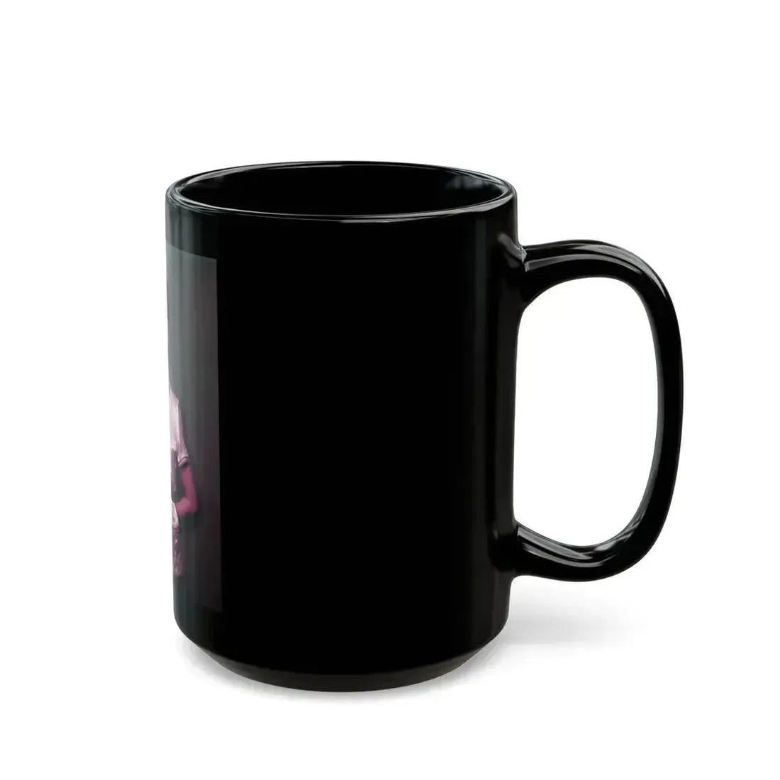 Barbara Rush #112 (Vintage Female Icon) Black Coffee Mug - Go Mug Yourself