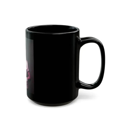 Barbara Rush #112 (Vintage Female Icon) Black Coffee Mug - Go Mug Yourself