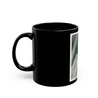 Barbara Rush #117 (Vintage Female Icon) Black Coffee Mug - Go Mug Yourself